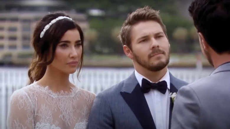 Jacqueline MacInnes Wood and Scott Clifton on The Bold and the Beautiful