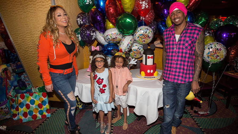 nick cannon and mariah carey celebrate kids' birthday