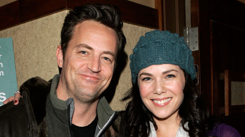 Lauren Graham and Matthew Perry