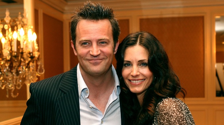 Matthew Perry and Courtney Cox