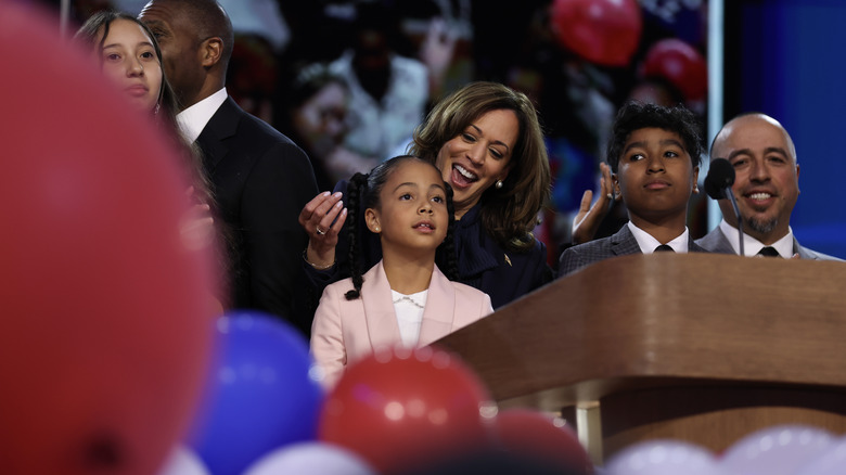 Kamala Harris with Amara Ajagu