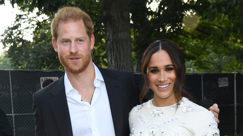 Prince Harry and Meghan Markle in NYC. 