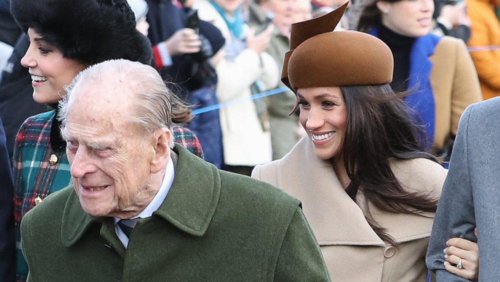 Prince Philip and Meghan Markle