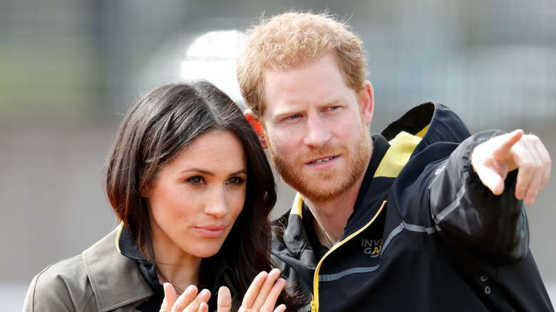 Meghan Markle and Prince Harry at the Invictus Games