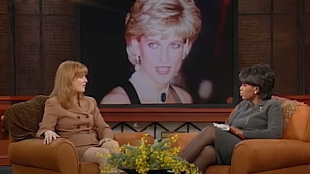 Sarah Ferguson speaking to Oprah Winfrey