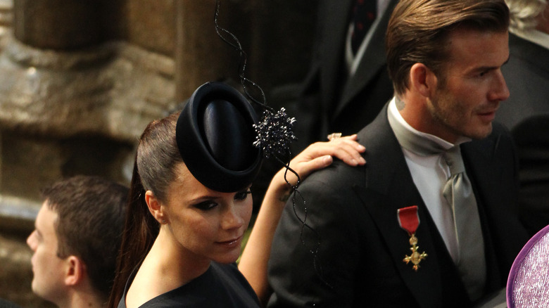 Victoria Beckham David Beckham royal wedding