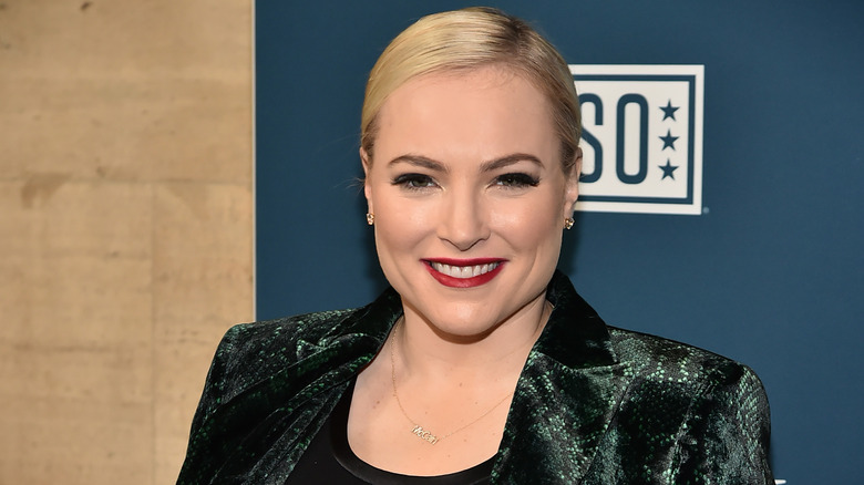 Meghan McCain smiling