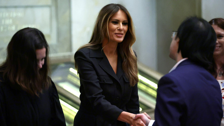 Melania Trump at an event