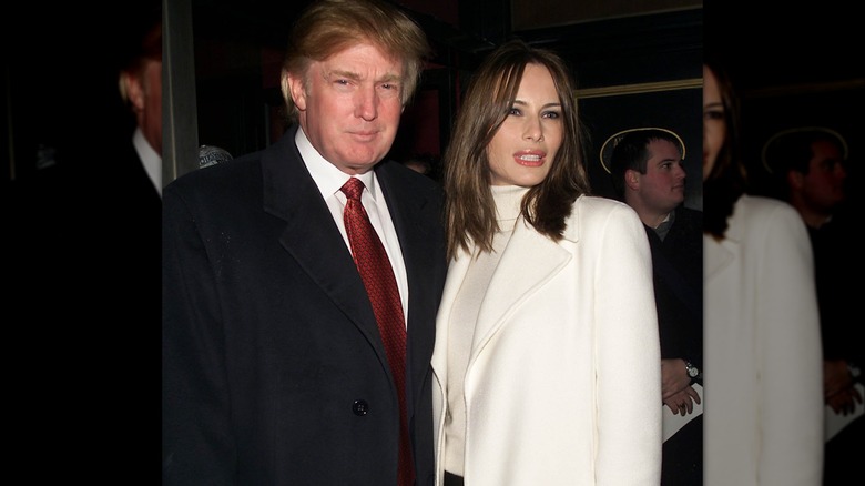 Melania and Donald Trump together