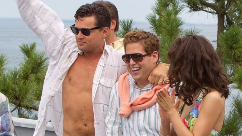 Leonardo DiCaprio and Jonah Hill in "Wolf of Wall Street"