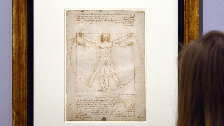 Renaissance Vitruvian man