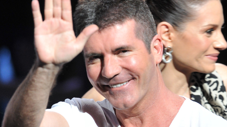 Simon Cowell at American Idol event 