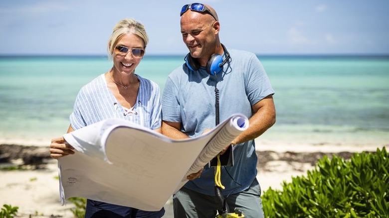 Bryan and Sarah Baeumler appear on Renovation Island