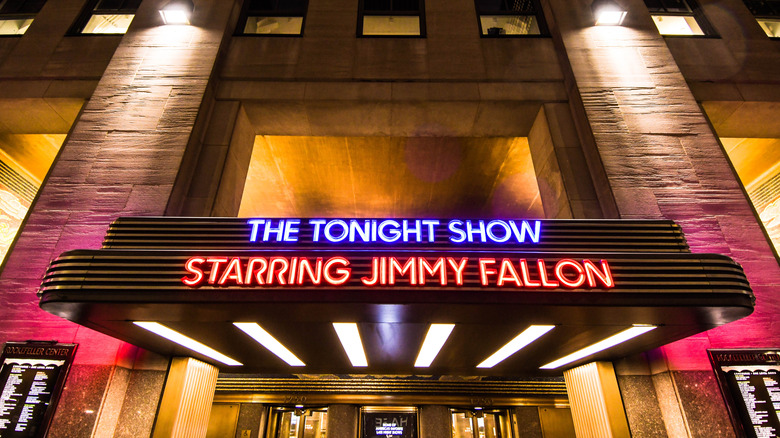 The entrance to The Tonight Show Starring Jimmy Fallon