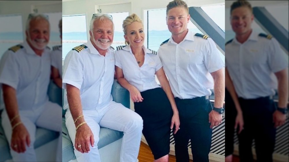 Below Deck stars Kate Chastain, Captain Lee Rosbach, Ashton Pienaar