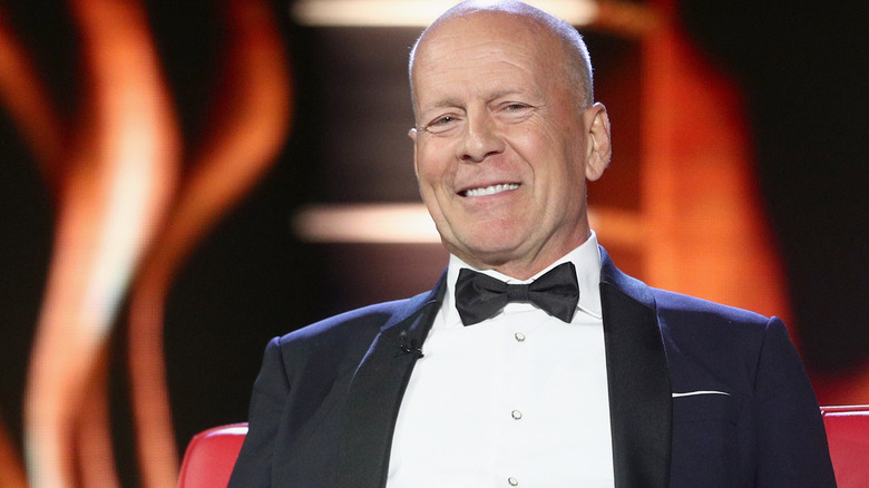 Bruce Willis smiling