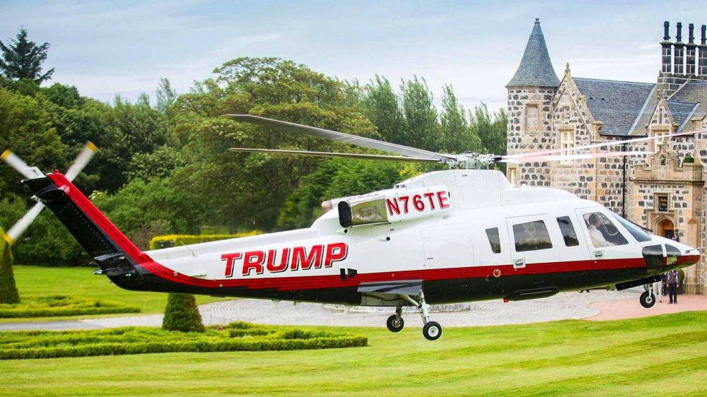 Trump helicopter