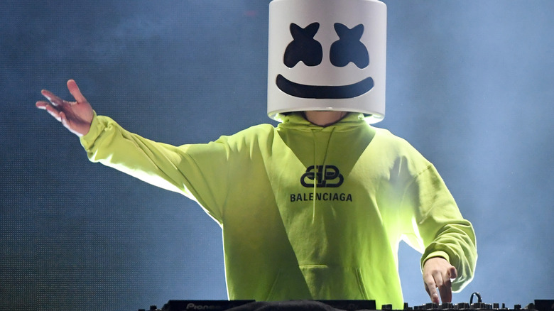 DJ Marshmello at a concert