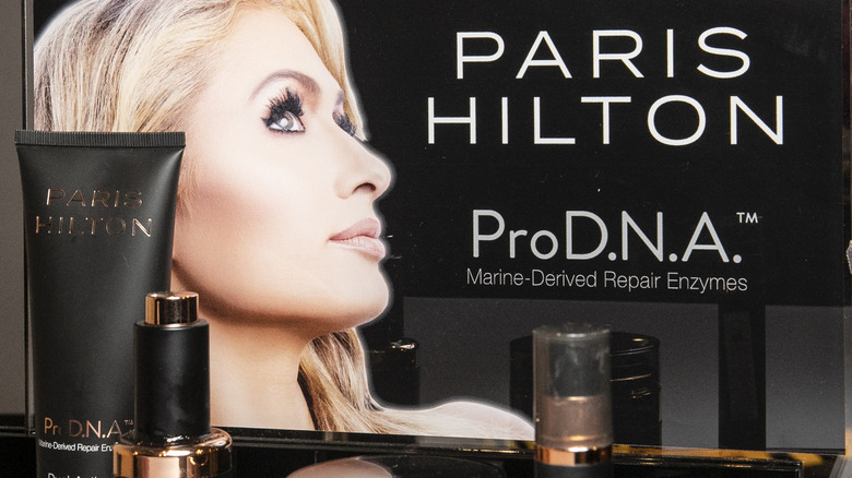 Paris Hilton skincare