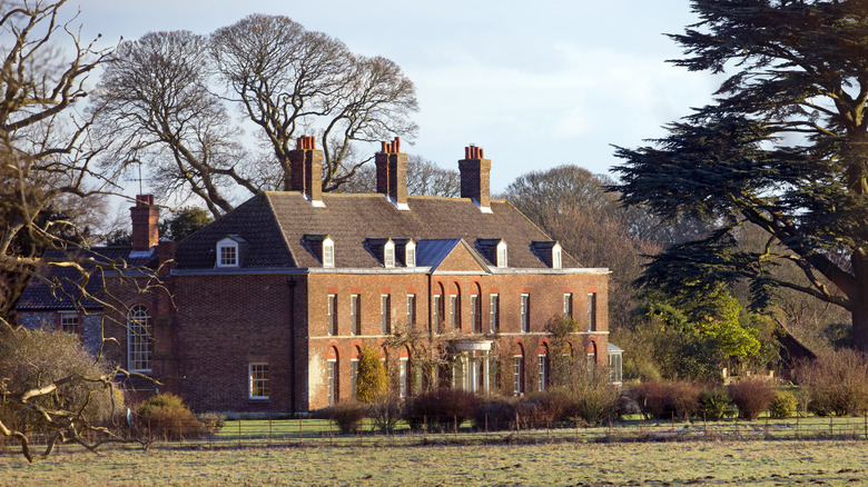 A view of Anmer Hall