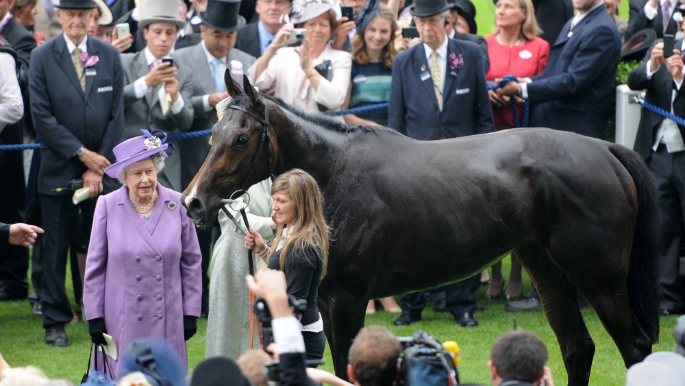 Queen Elizabeth II at Ascot