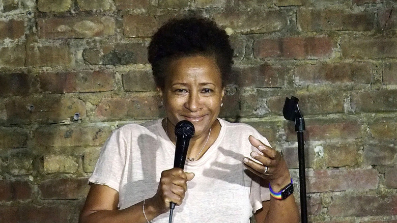 Wanda Sykes performing 