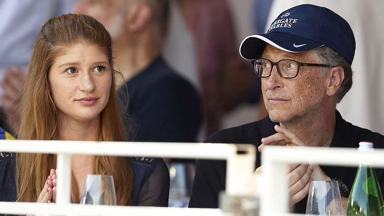 Bill Gates and Jennifer Gates at an event