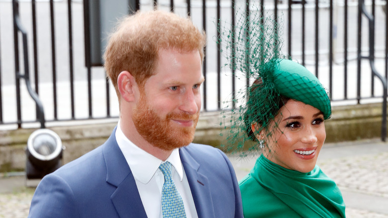 Meghan Markle and Prince Harry at event