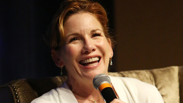 Melissa Gilbert Microphone