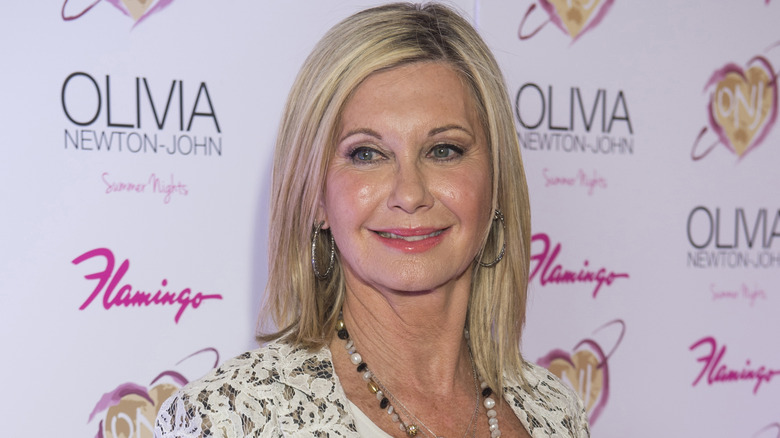 Olivia Newton-John smiling