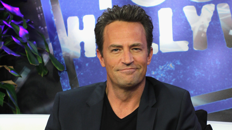 Matthew Perry smiling