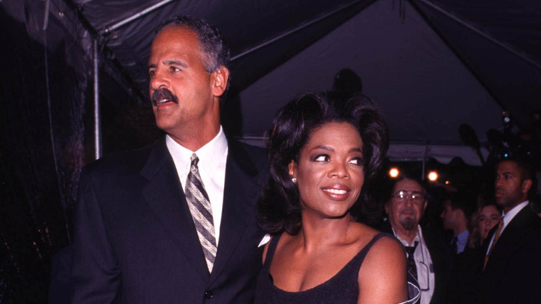 Stedman Graham and Oprah Winfrey