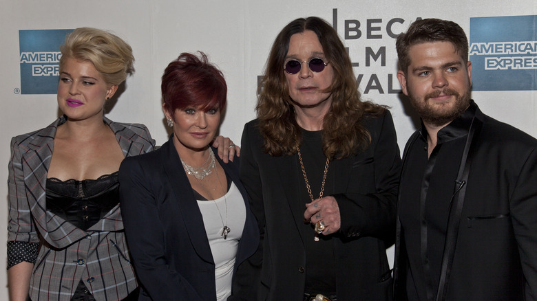 Kelly, Sharon, Ozzy, and Jack Osbourne