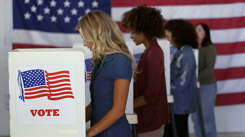 Women voting