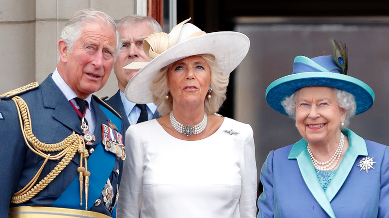 Prince Charles Camilla Parker Bowles Queen Elizabeth