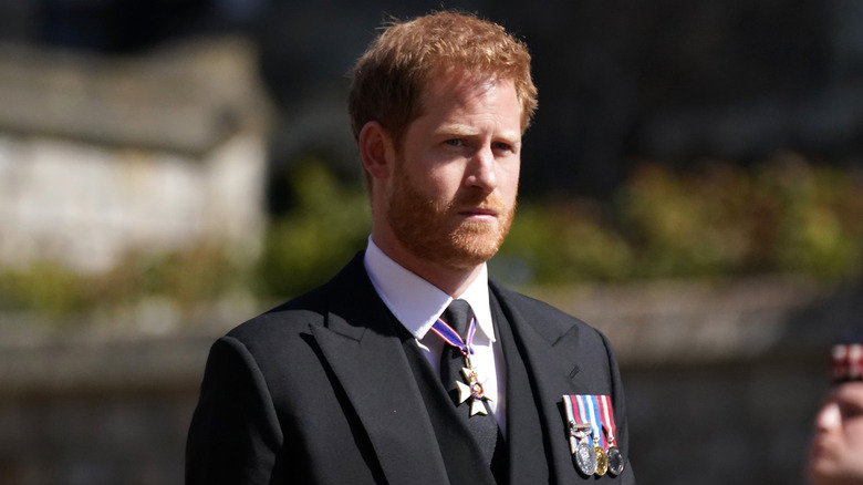 Prince Harry looking ahead 