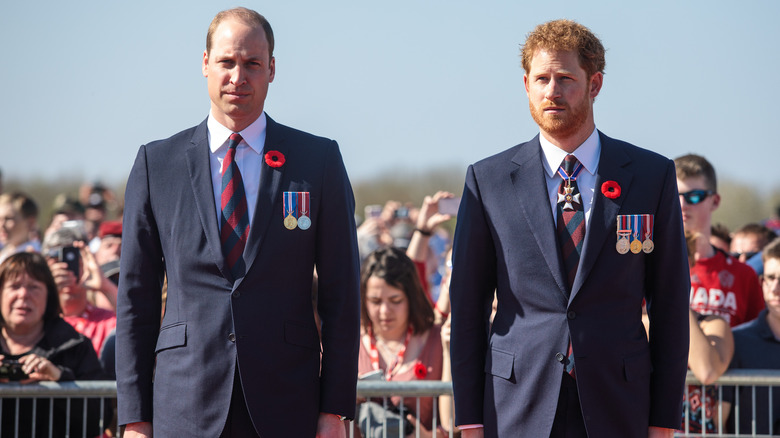 Prince William and Prince Harry together