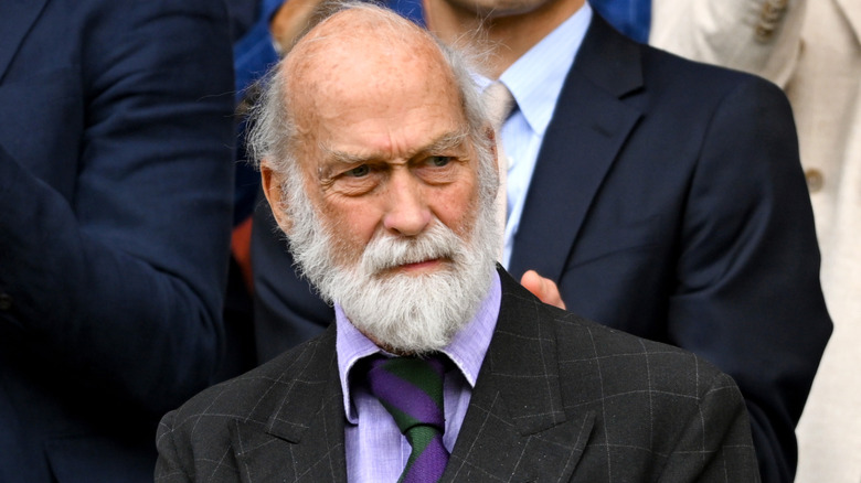 Prince Michael of Kent at Wimbledon