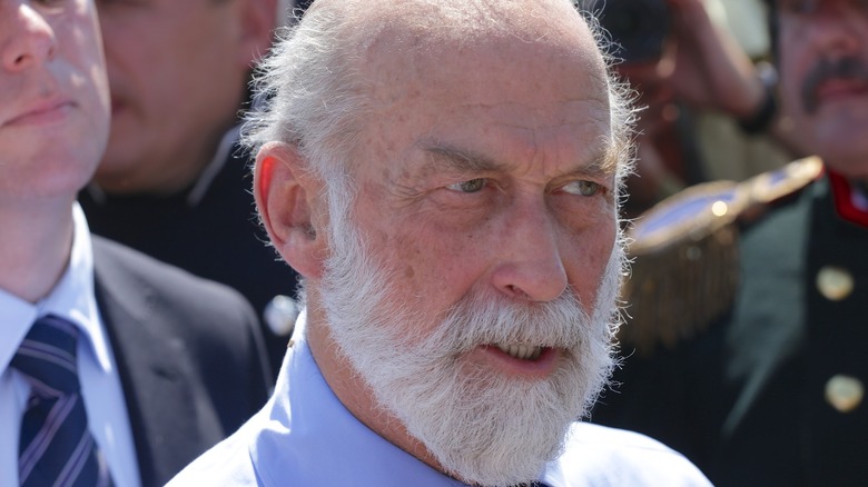 Prince Michael of Kent close-up