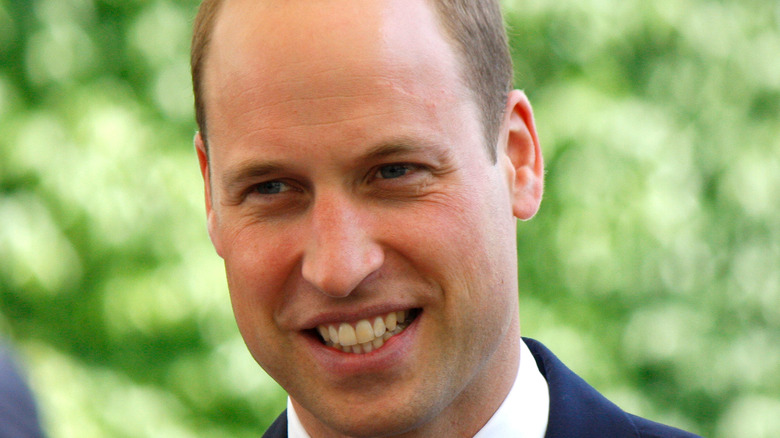 Prince William smiling