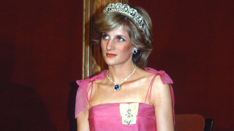 Princess Diana at an event