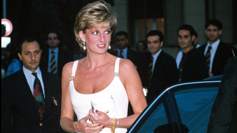 Princess Diana attends Children Of Bosnia Charity Concert