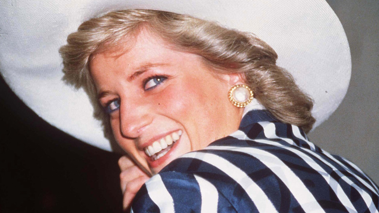 Princess Diana laughing