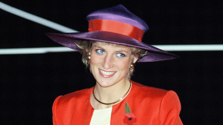 Princess Diana smiling