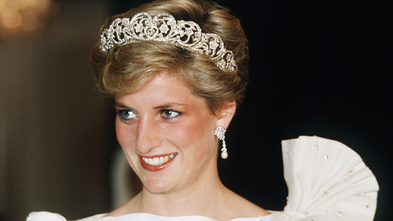 Princess Diana smiling