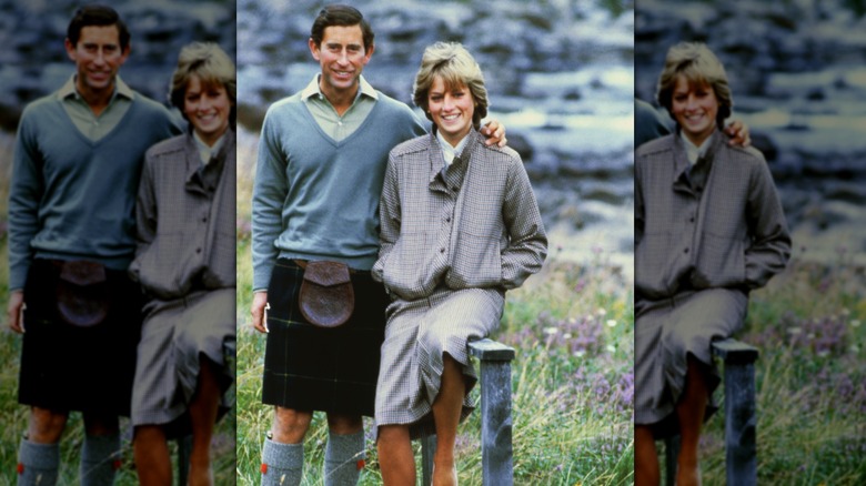 Princess Diana with then-Prince Charles