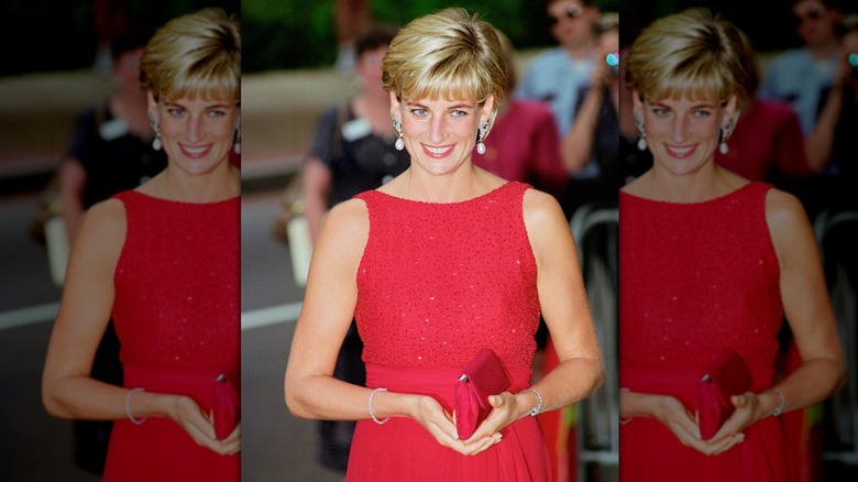 Princess Diana smiling