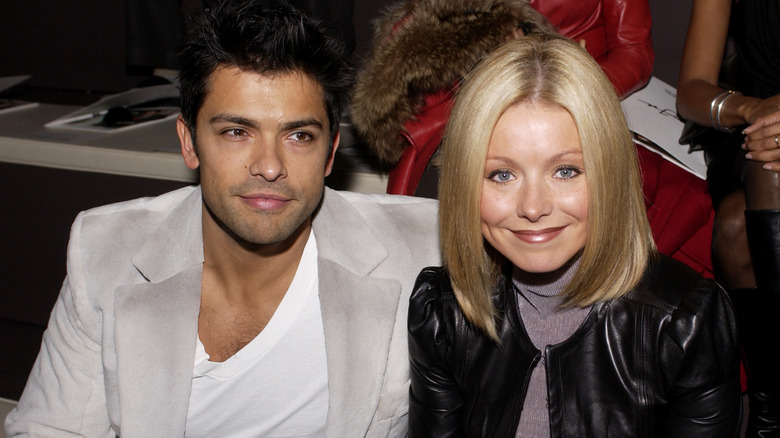 Mark Consuelos and Kelly Ripa at an event