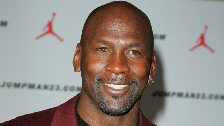 Michael Jordan at an event