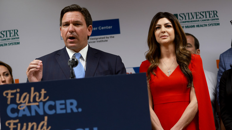 Ron DeSantis and Casey DeSantis